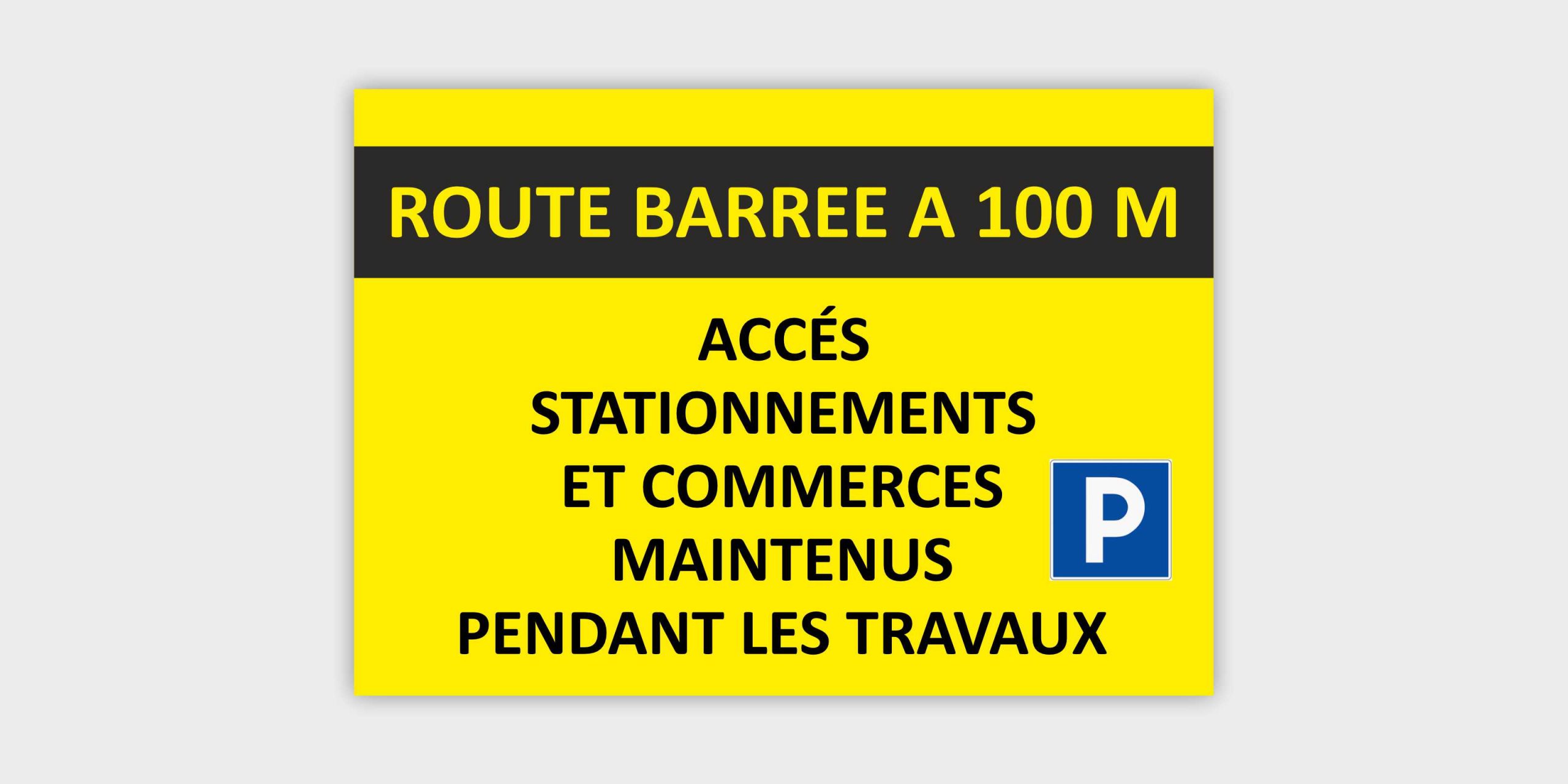 Panneau Chantier 2